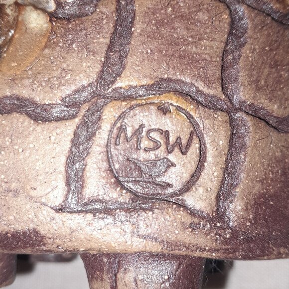 VTG Art Pottery Flower Pot by Monroe Salt Works - Picture 4 of 4